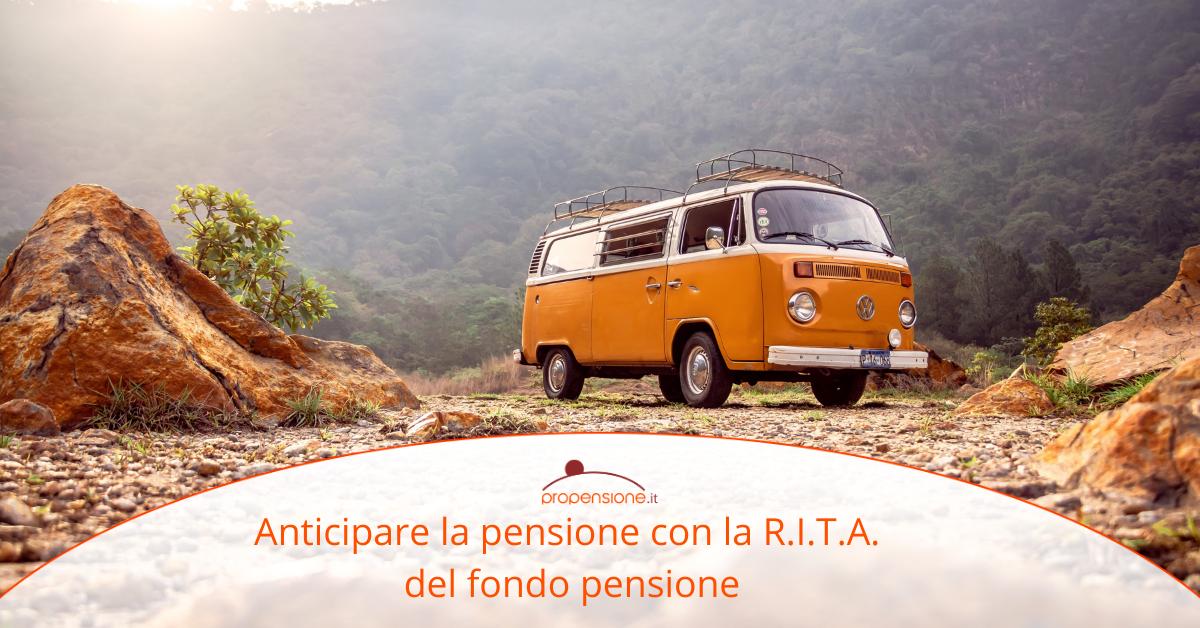 Anticipare la pensione con la R.I.T.A. del fondo pensione
