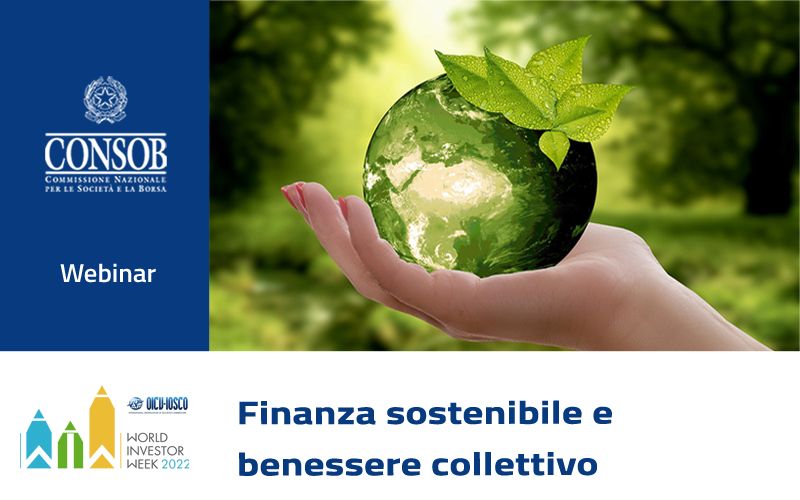 Finanza sostenibile e benessere collettivo